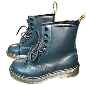 NEW Dr. Martens 1460 Smooth Leather Navy Boots Size 5